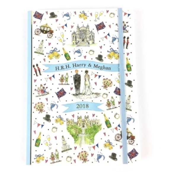 Royal Wedding Journal Prince Harry & Meghan
A5 Lined Undated Pages Notebook NWT - Picture 4 of 5